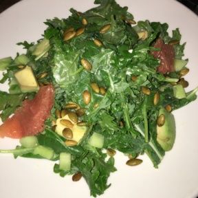 Gluten-free salad from Red O